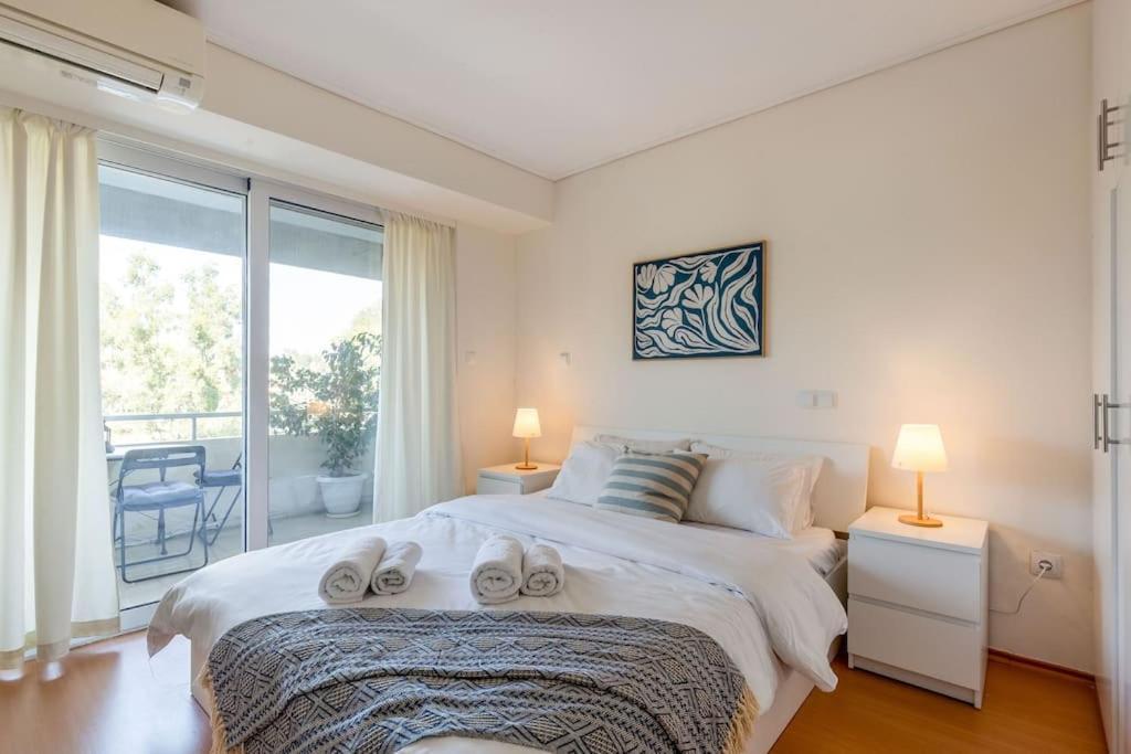 Appartamento Glyfada Center Sea View Apt Atene Esterno foto
